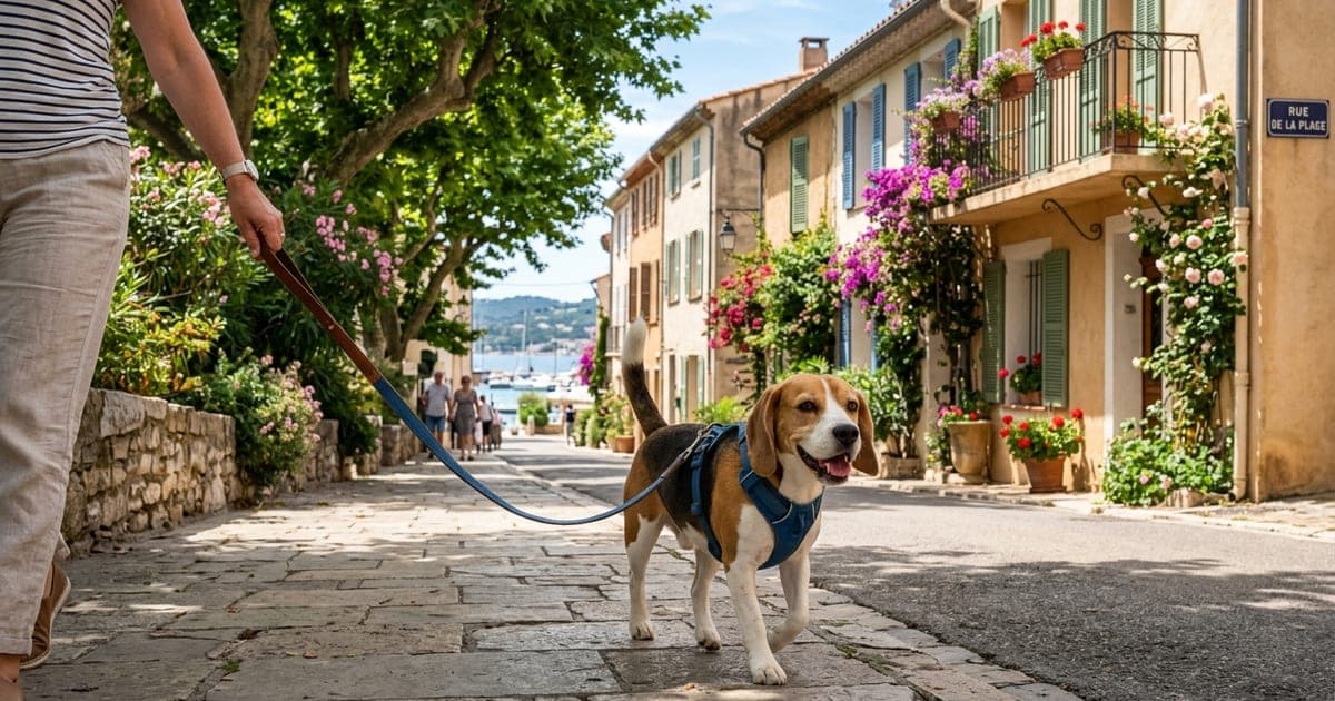 Votre chien reste seul pendant vos journées plage ? Pensez à la balade de midi